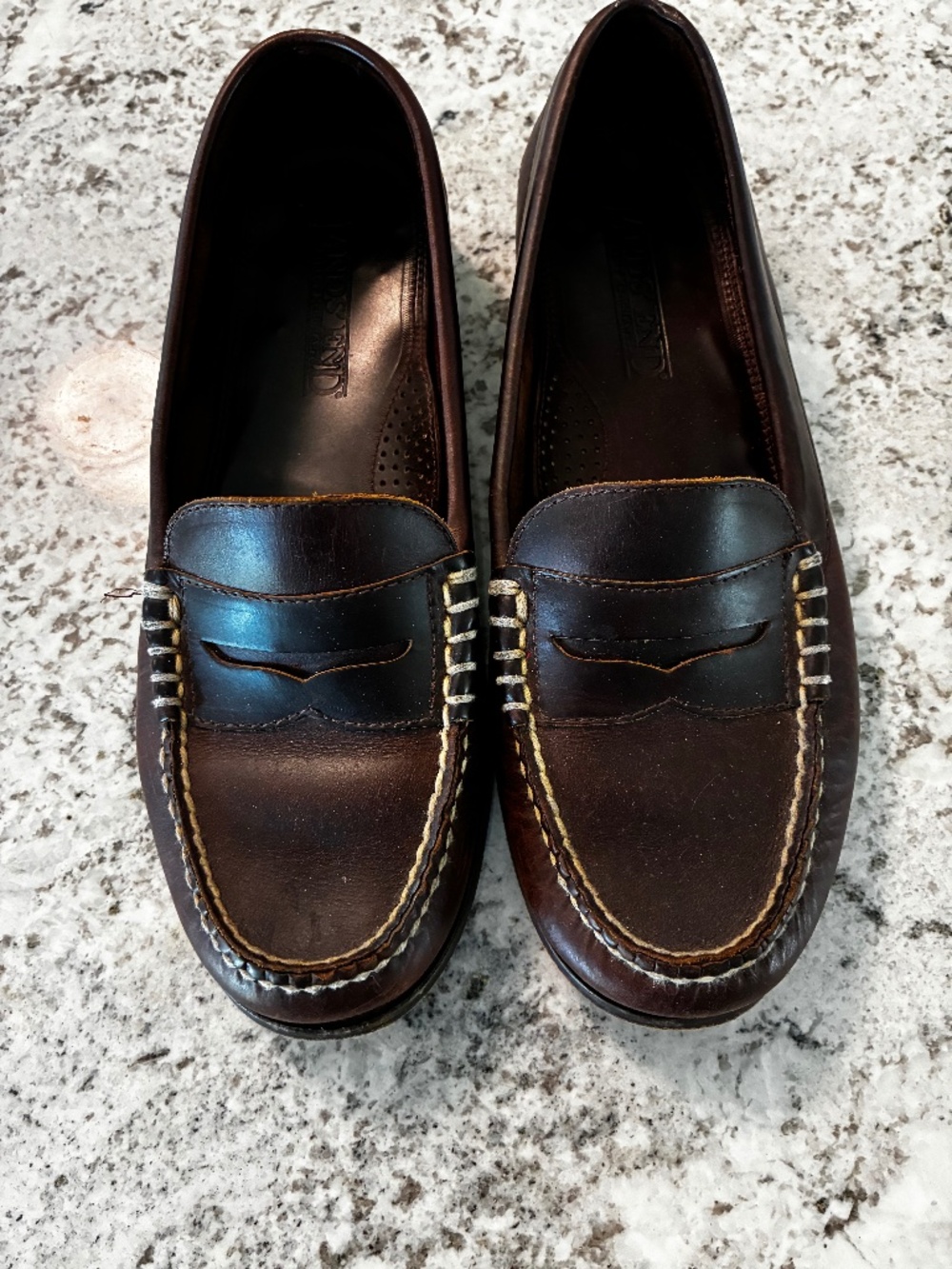 Lands End Loafers made in Brazil 8.5